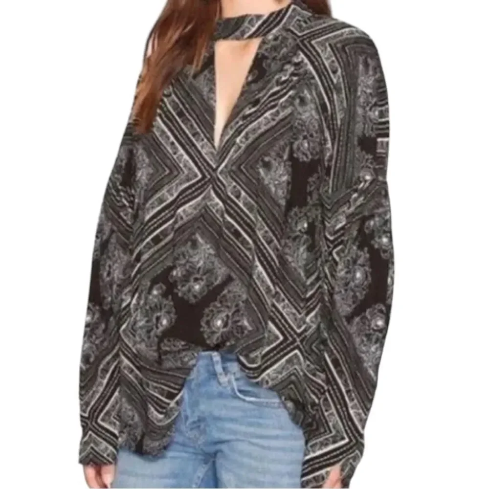 Free People Walking On A Dream tunic top Size XS